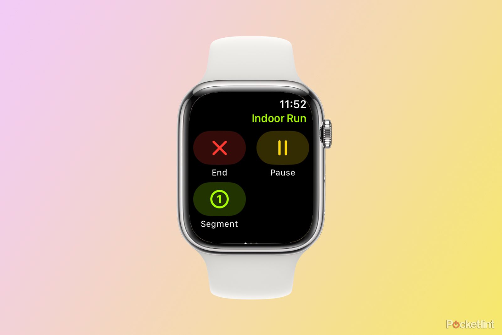 apple watch end workout button