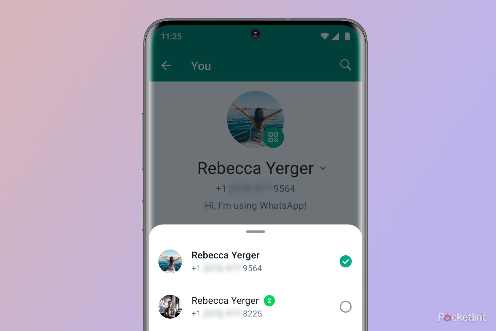 How to use to accounts on WhatsApp