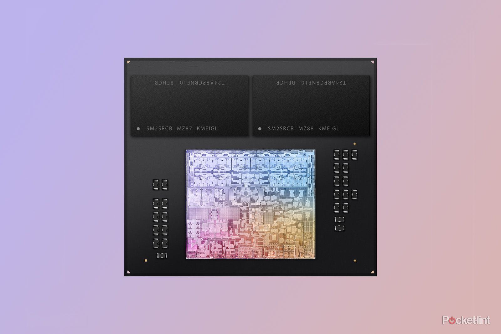 Apple M3 Chip gradient