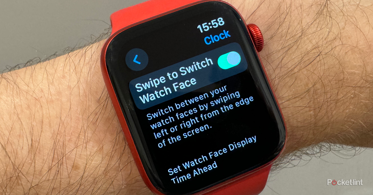 Swipe How Do You Change The Apple Watch Clock Face WatchOS 10