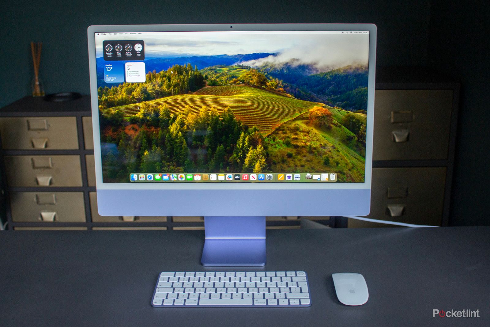 M3 iMac 2023  シルバー 512GB Refurbished 24-inch iMac Apple M3 Chip with 8-Core CPU and