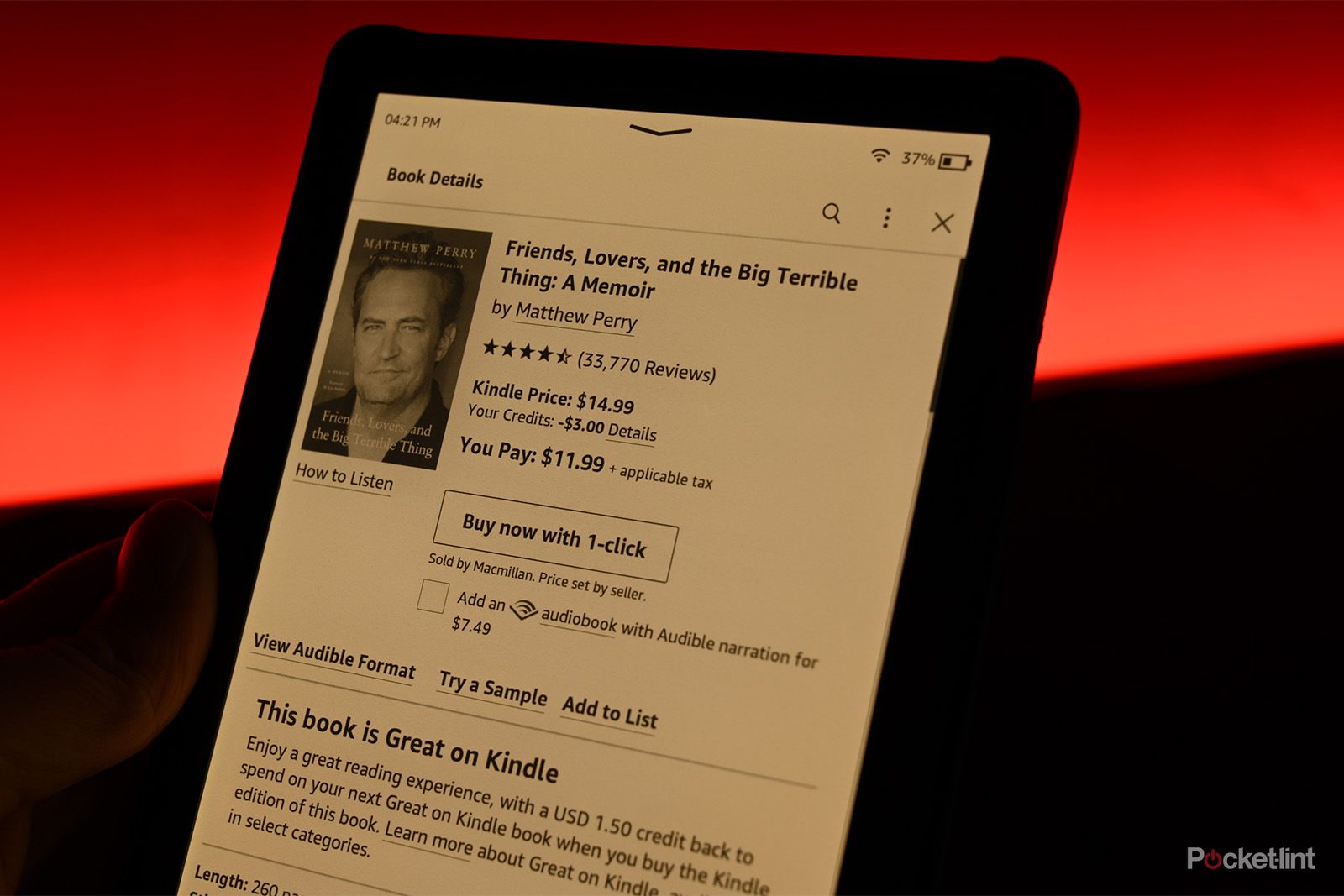 Amazon Kindle Paperwhite 3