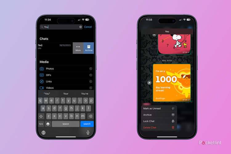 archive chats in whatsapp