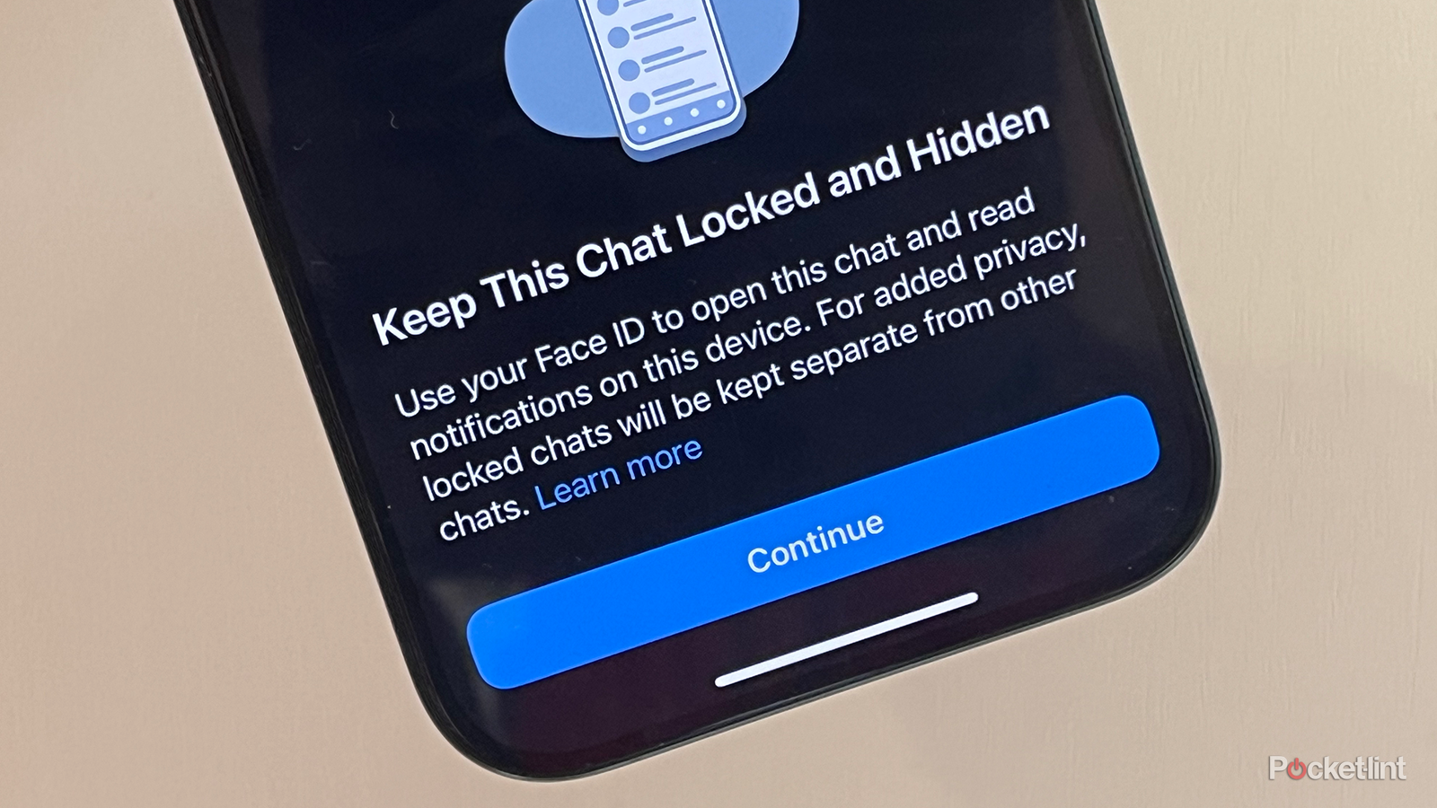 locked chat on whatsapp iphone 15 pro