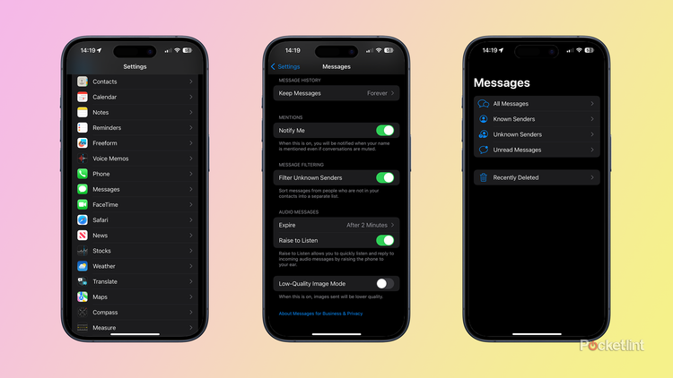 How to hide iPhone messages without deleting them