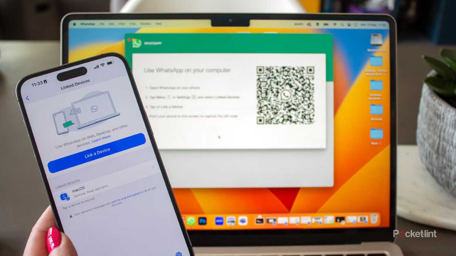 whatsapps web and desktop