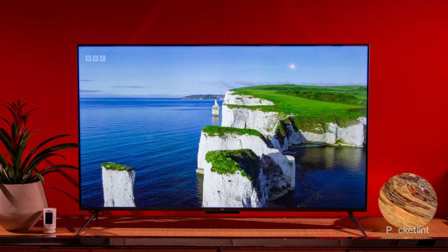 An Amazon Fire TV Omni QLED.