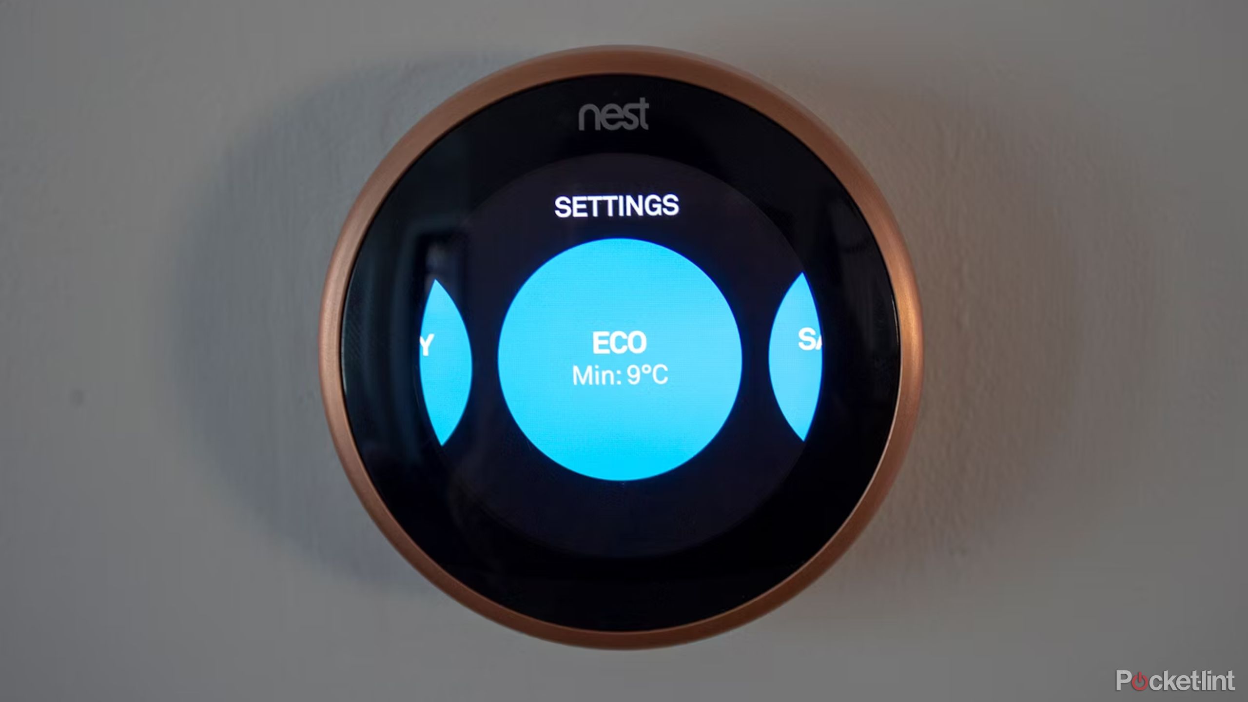 Google Nest Learning Thermostat Pocket-lint Eco Setting