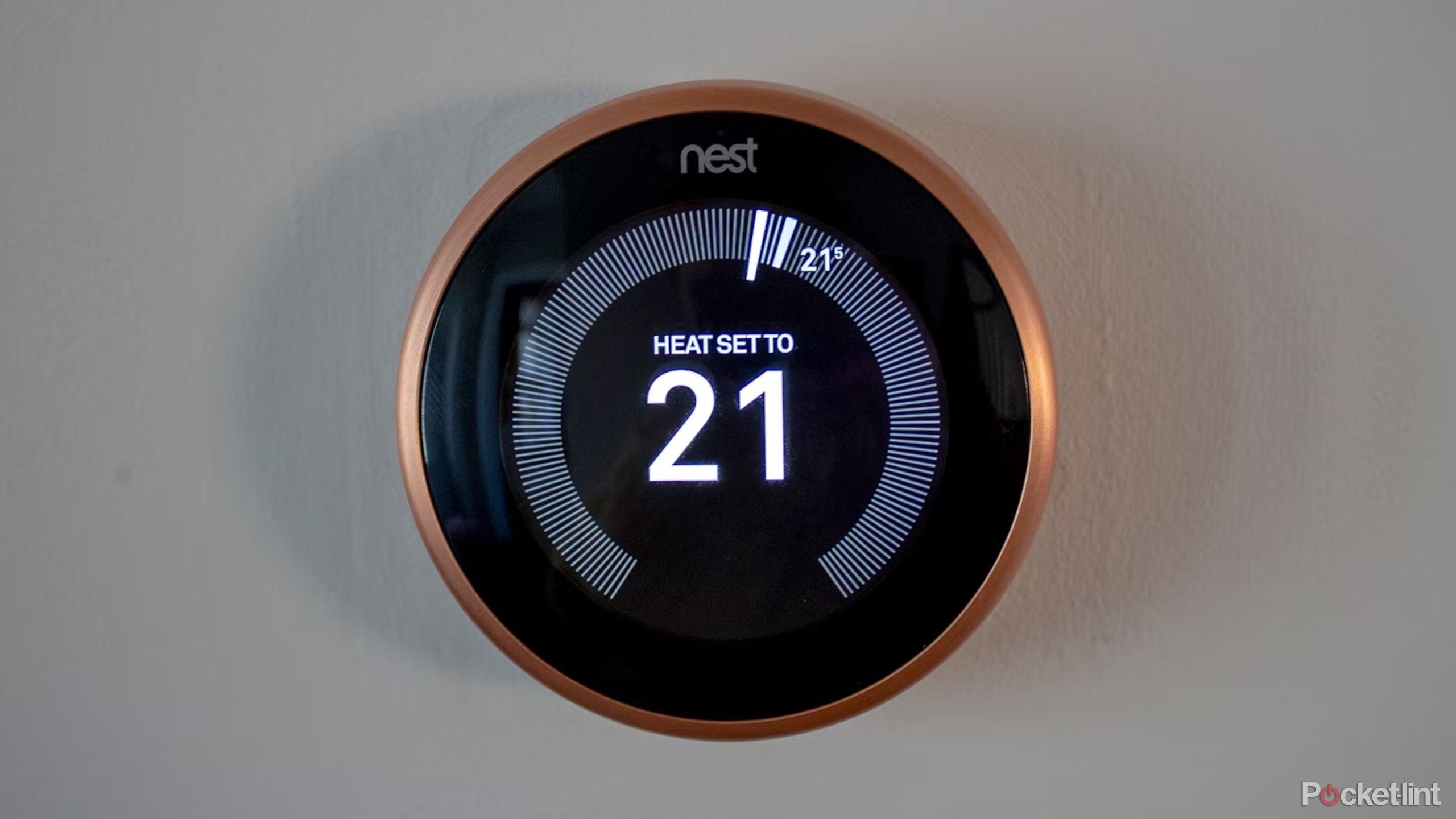 Google Nest Learning Thermostat Pocket-lint Heat Setting-1