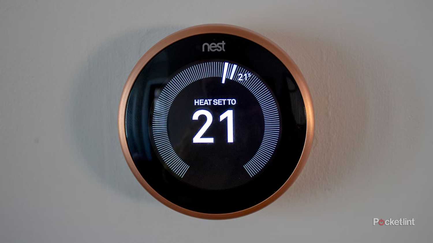 Google Nest Learning Thermostat Pocket-lint Heat Setting-1