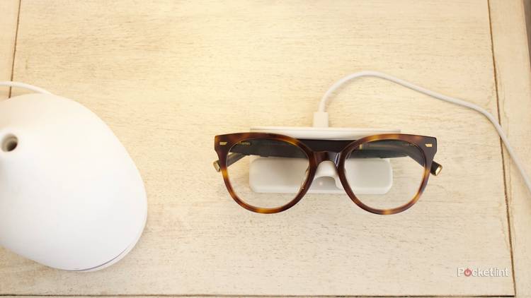 3rd-Gen Amazon Echo Frames charging 