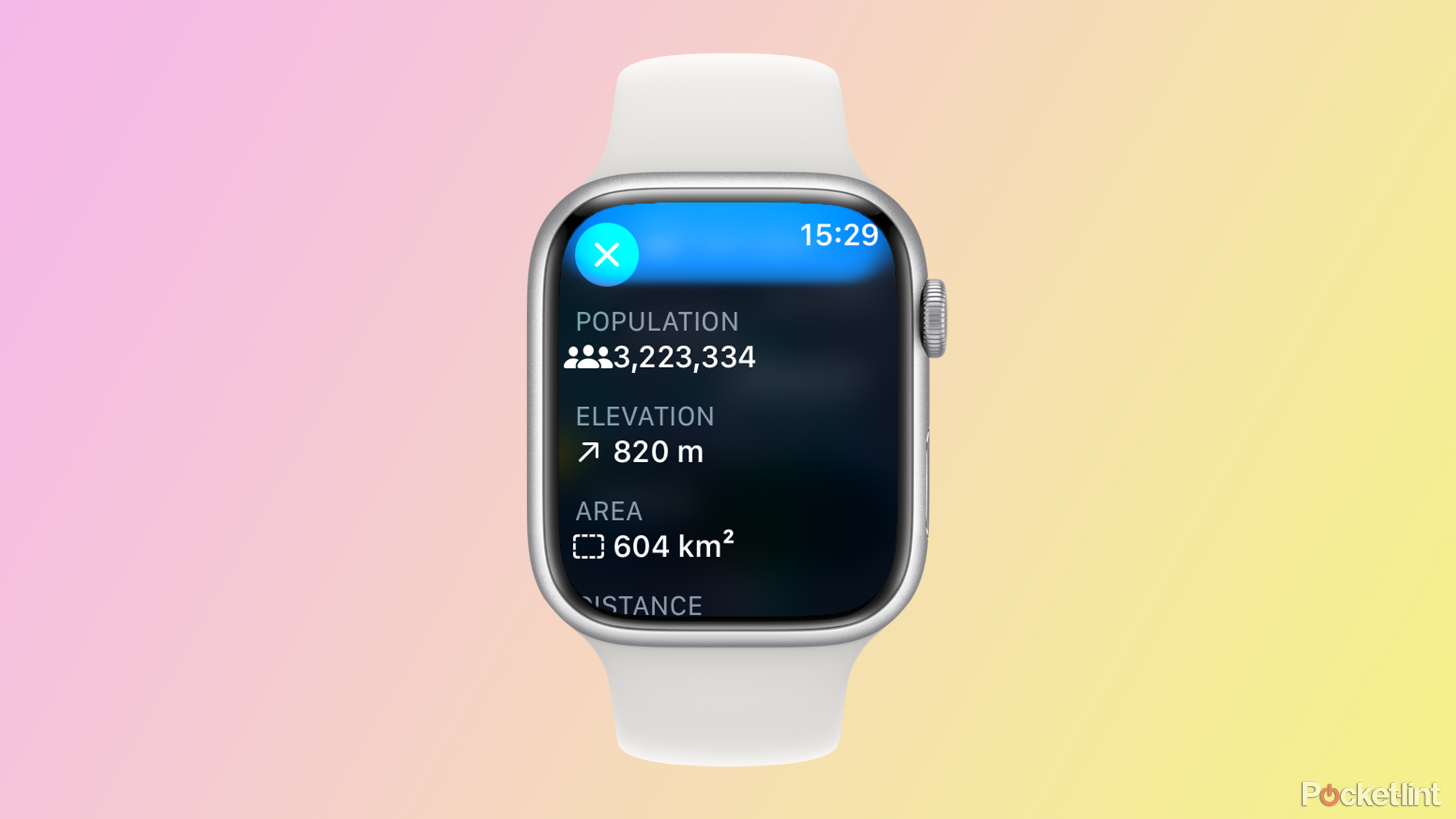 apple maps elevation information on apple watch