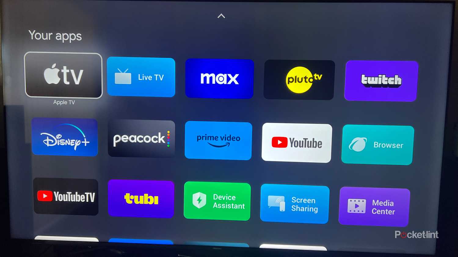 Google TV's apps-only mode.
