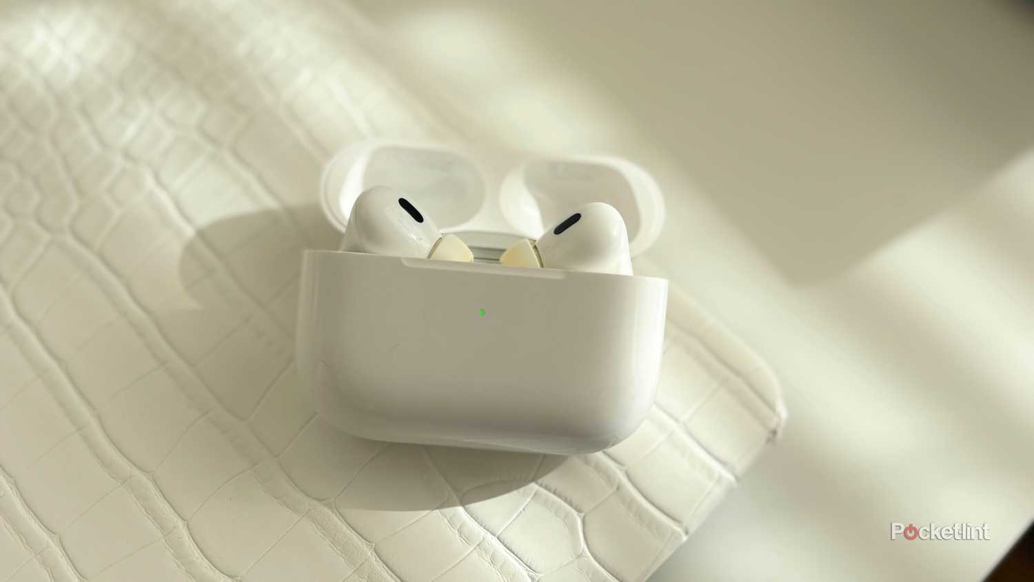 AirPods Pro 2 on a white table