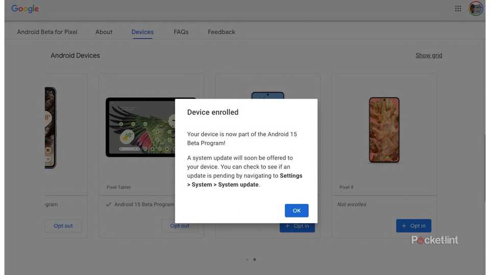 How to install the Android 15 public beta