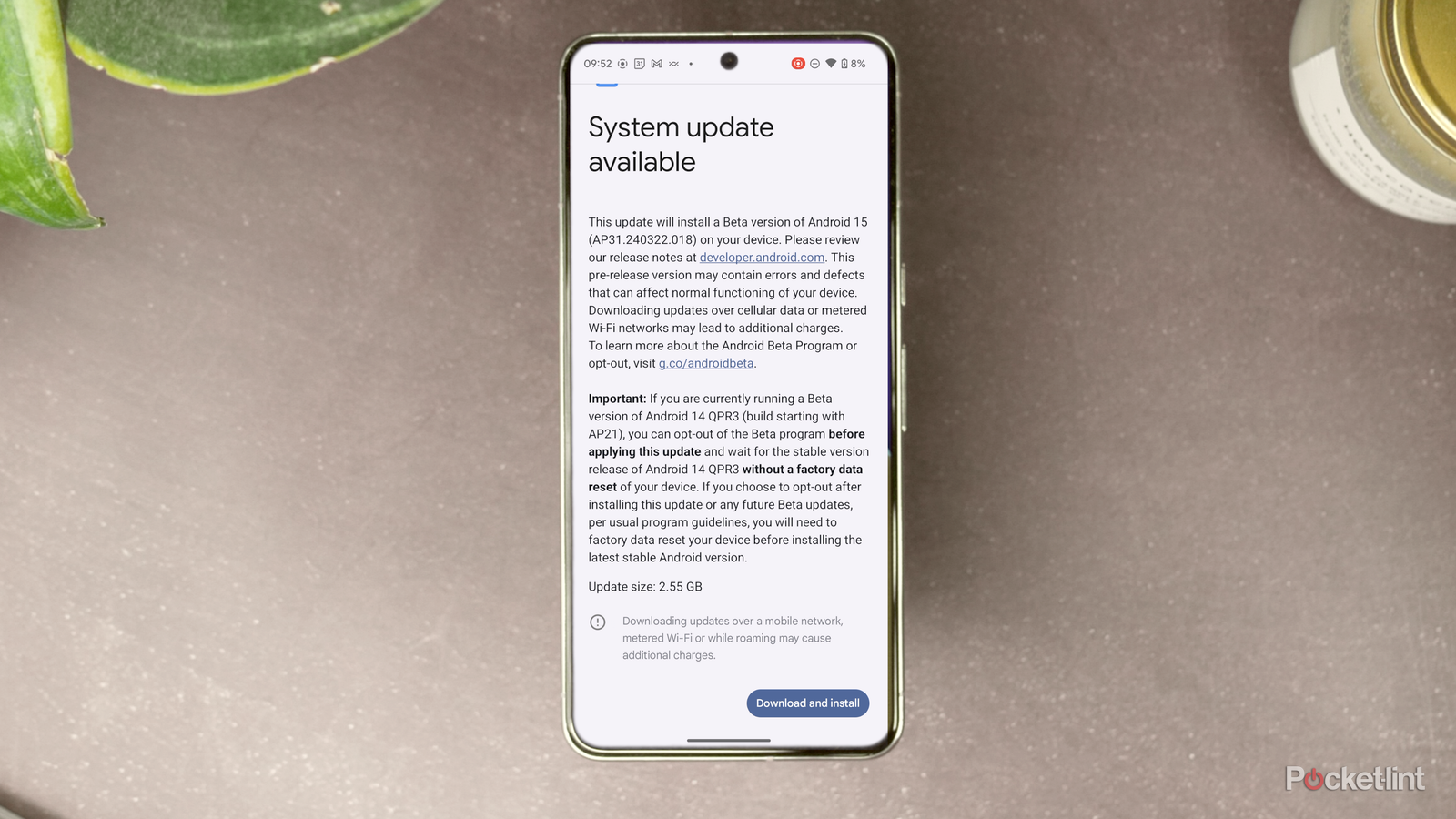 How to install the Android 15 public beta