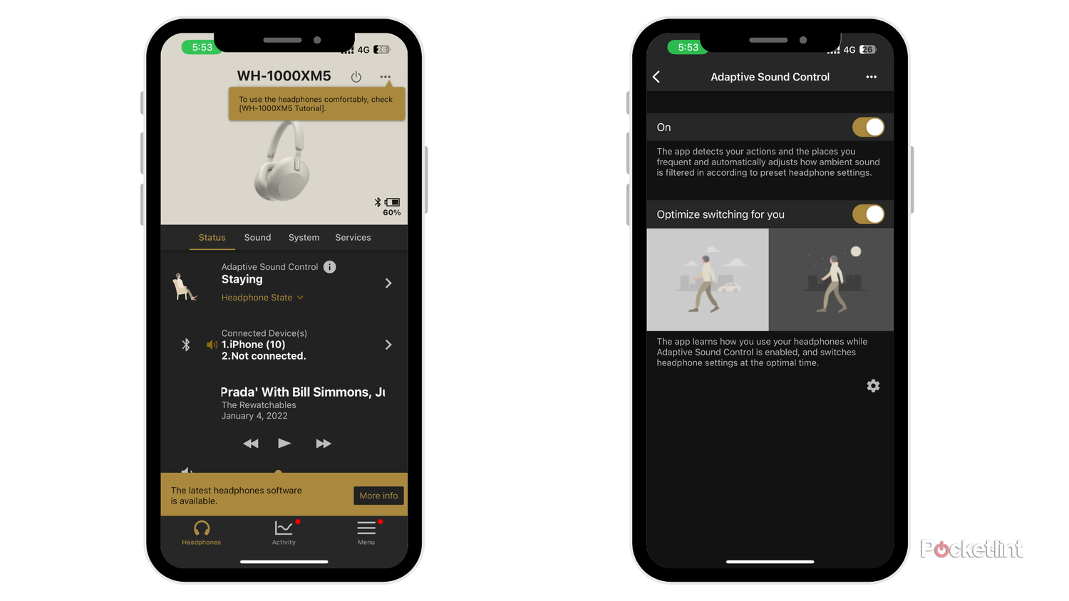 Sony Headphones Wh 1000xm5 App To Connect Sony Xm5 Sony Headphones