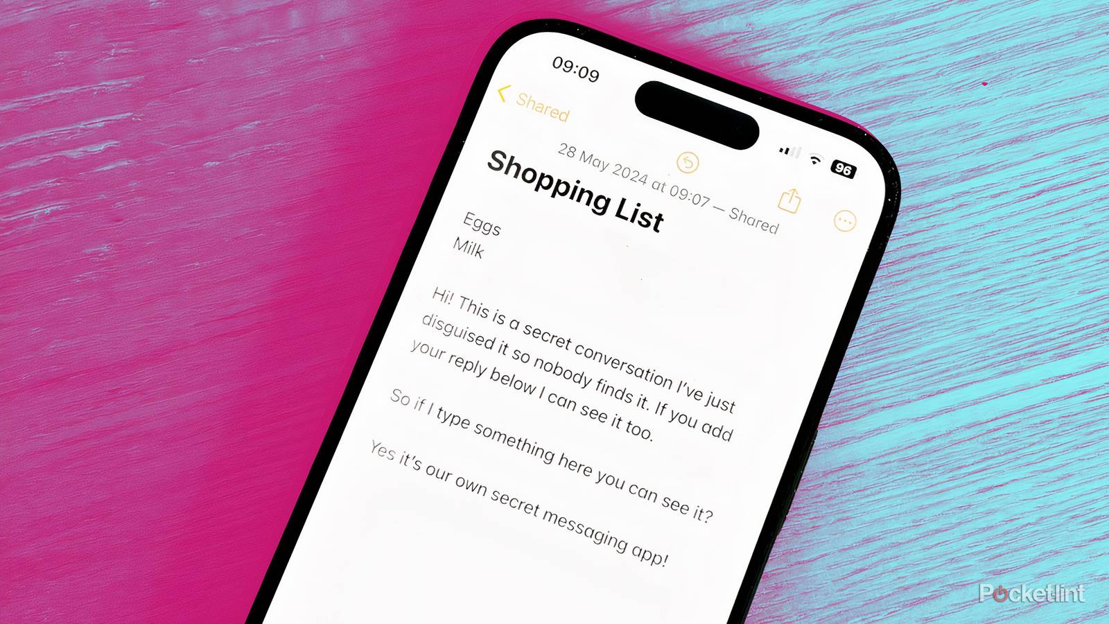 How to use Apple Notes to have secret conversations