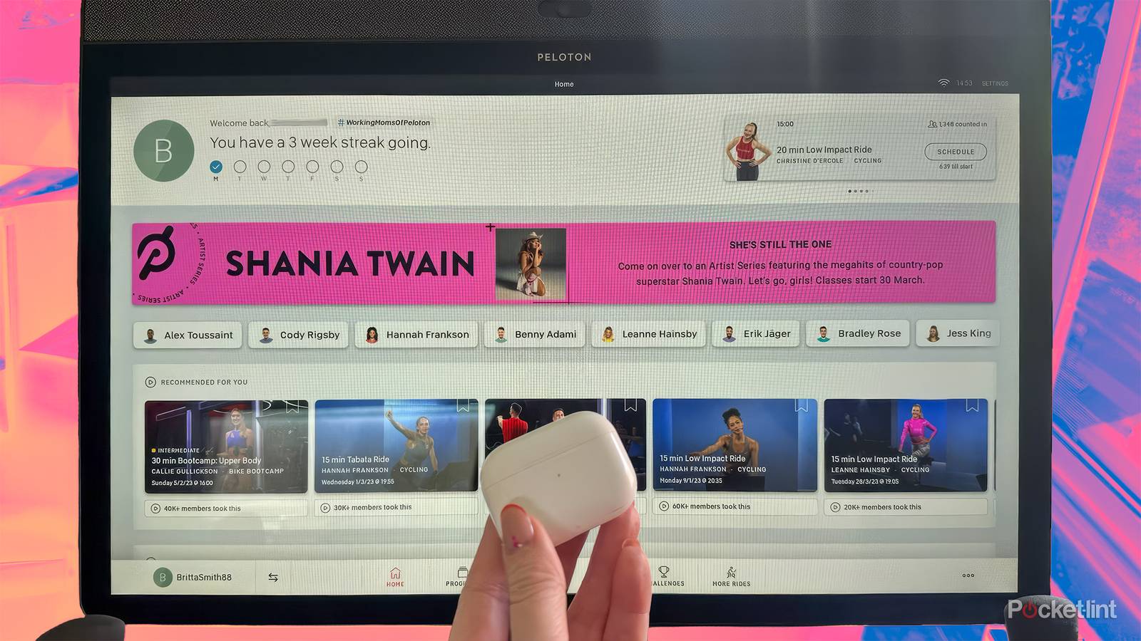 How to pair Apple AirPods and Bluetooth headphones with Peloton