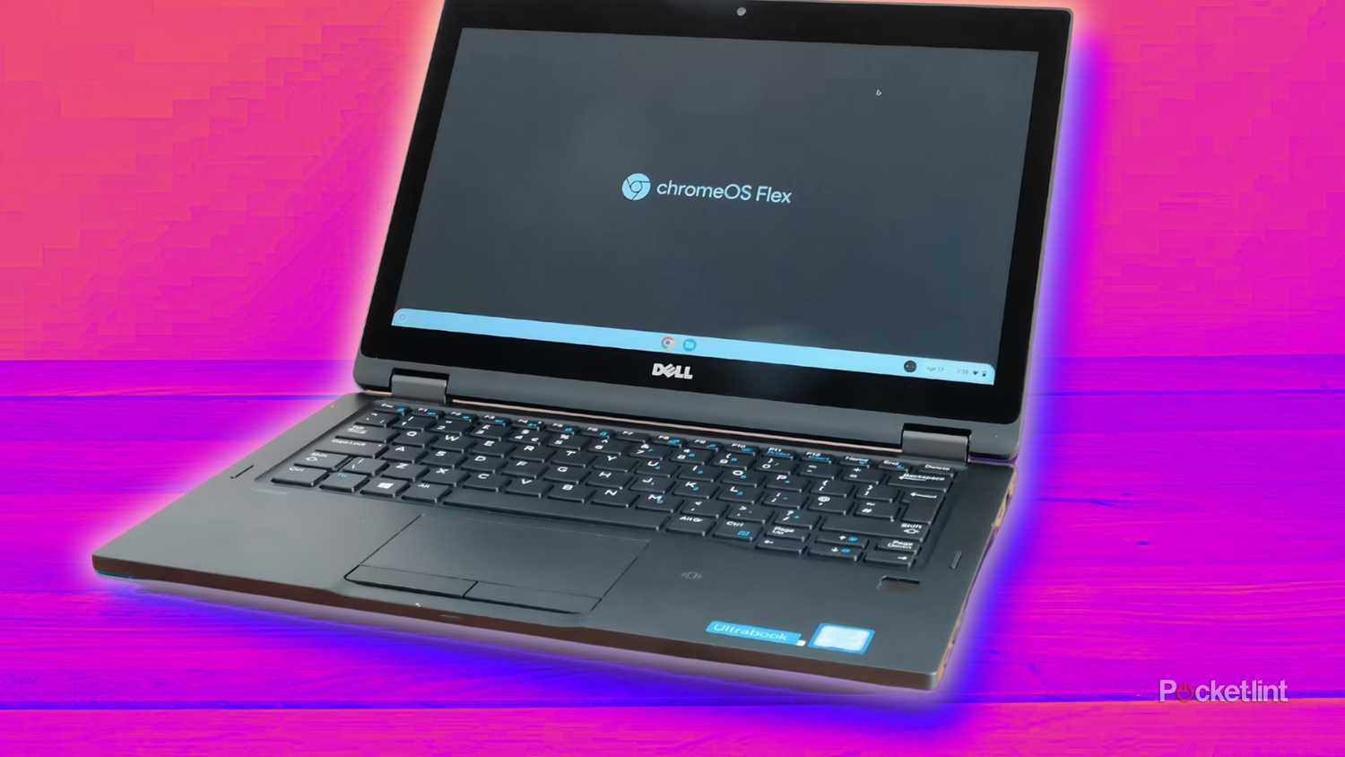 ChromeOS Flex on a Dell computer. 