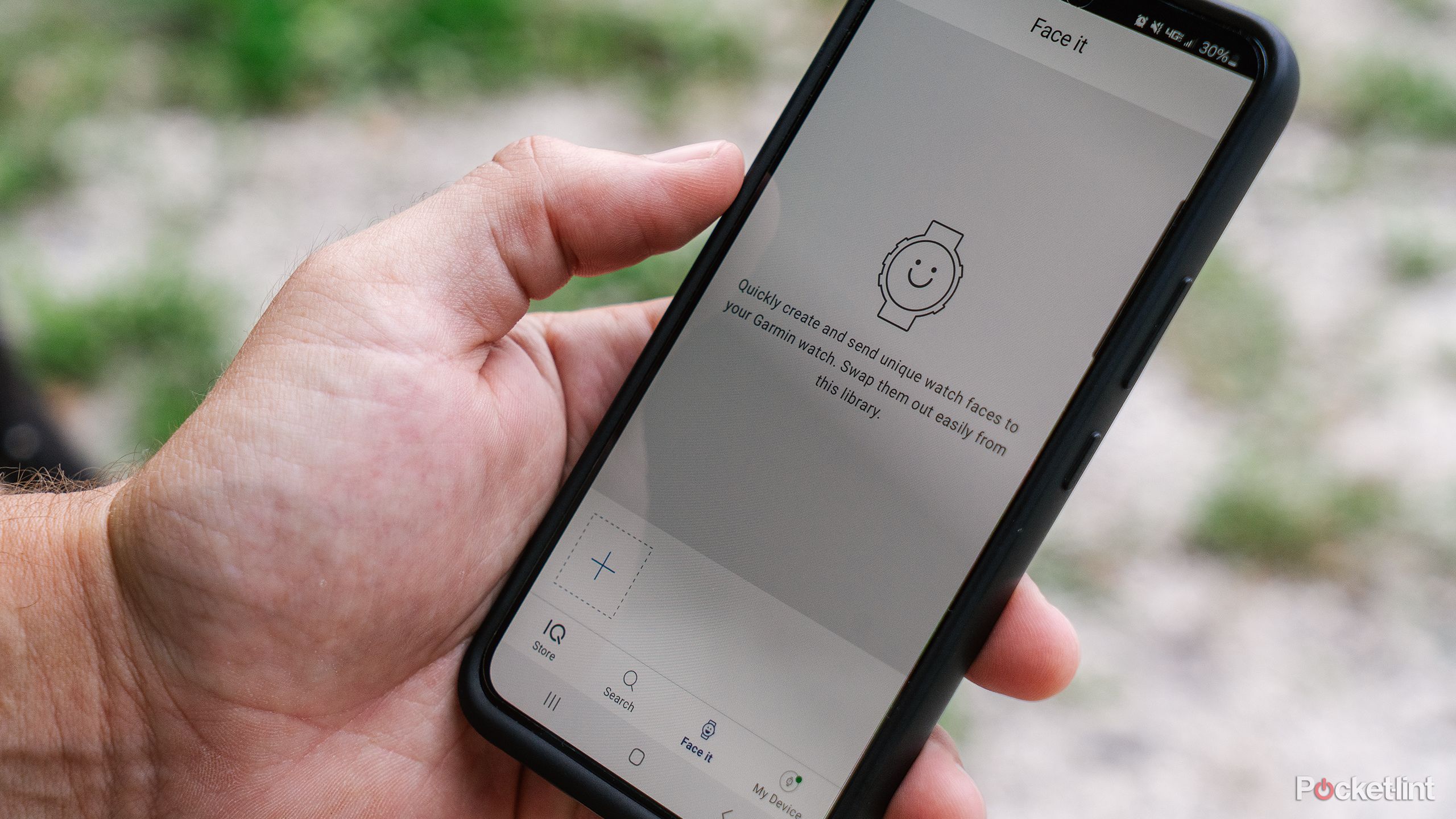 How to change the watch face on a Garmin watch