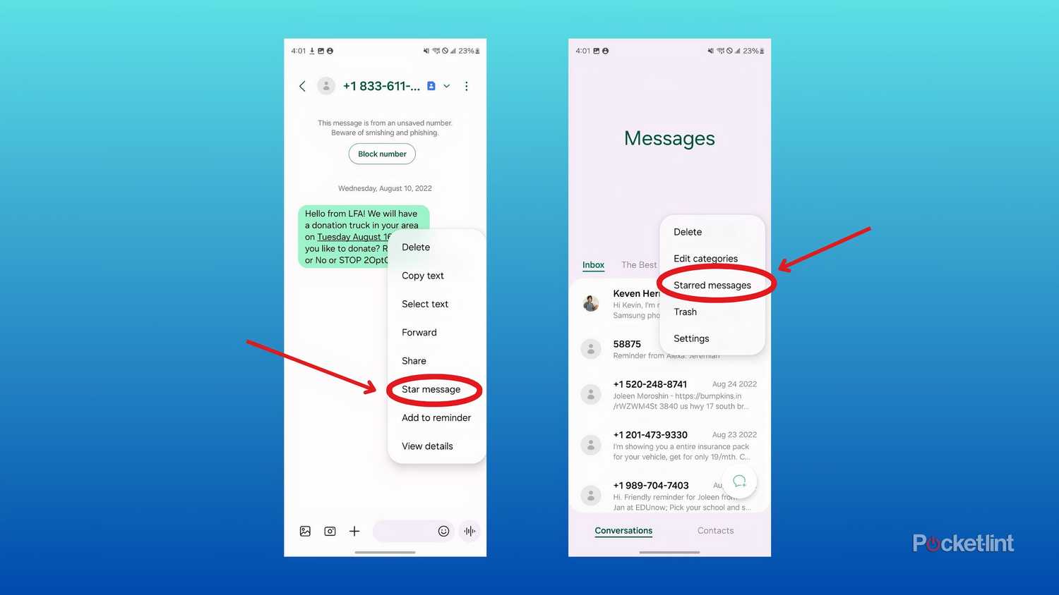 Samsung Messages: 5 features for better chats