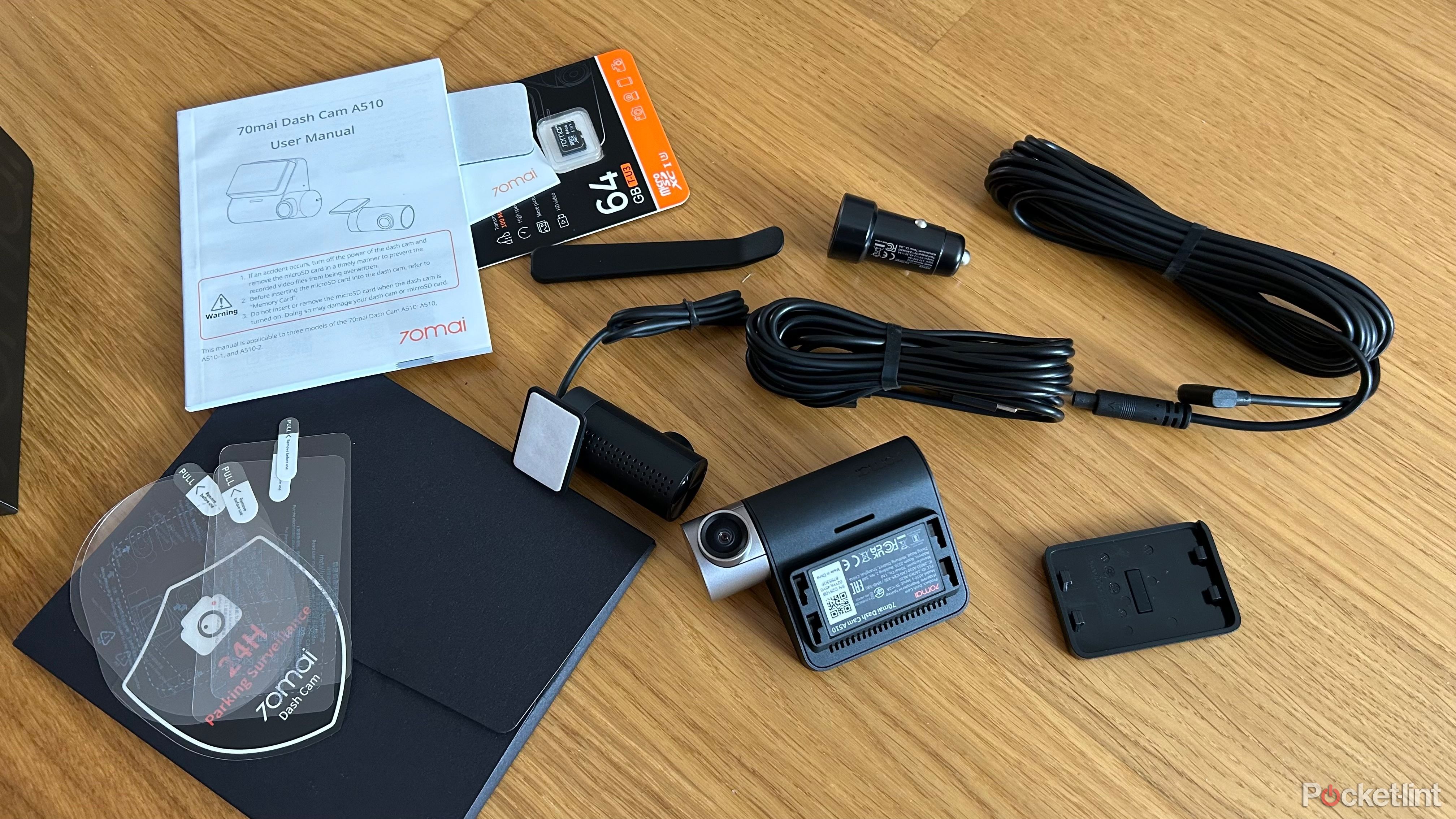 70mai Dash Cam A510 review: Two cameras on a budget