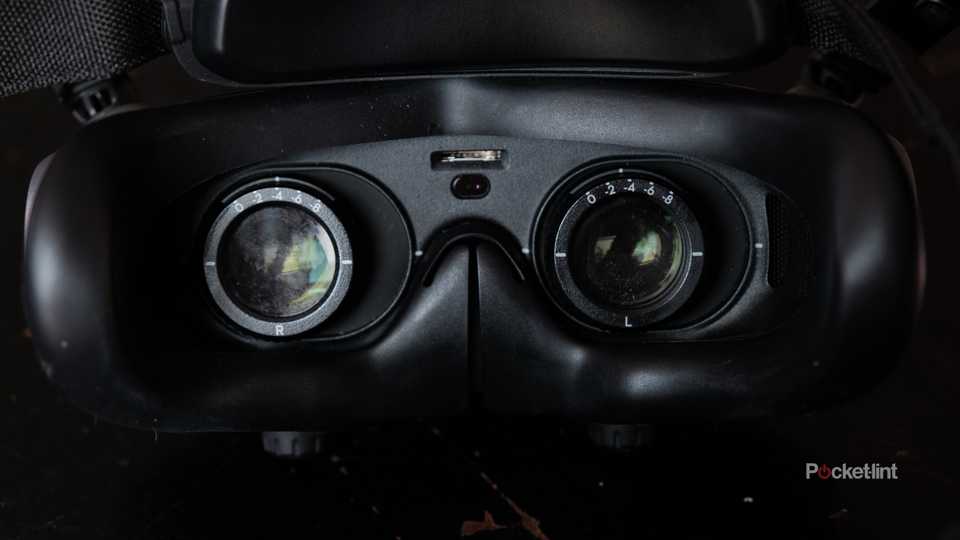 The DJI Avata 2 goggles interior