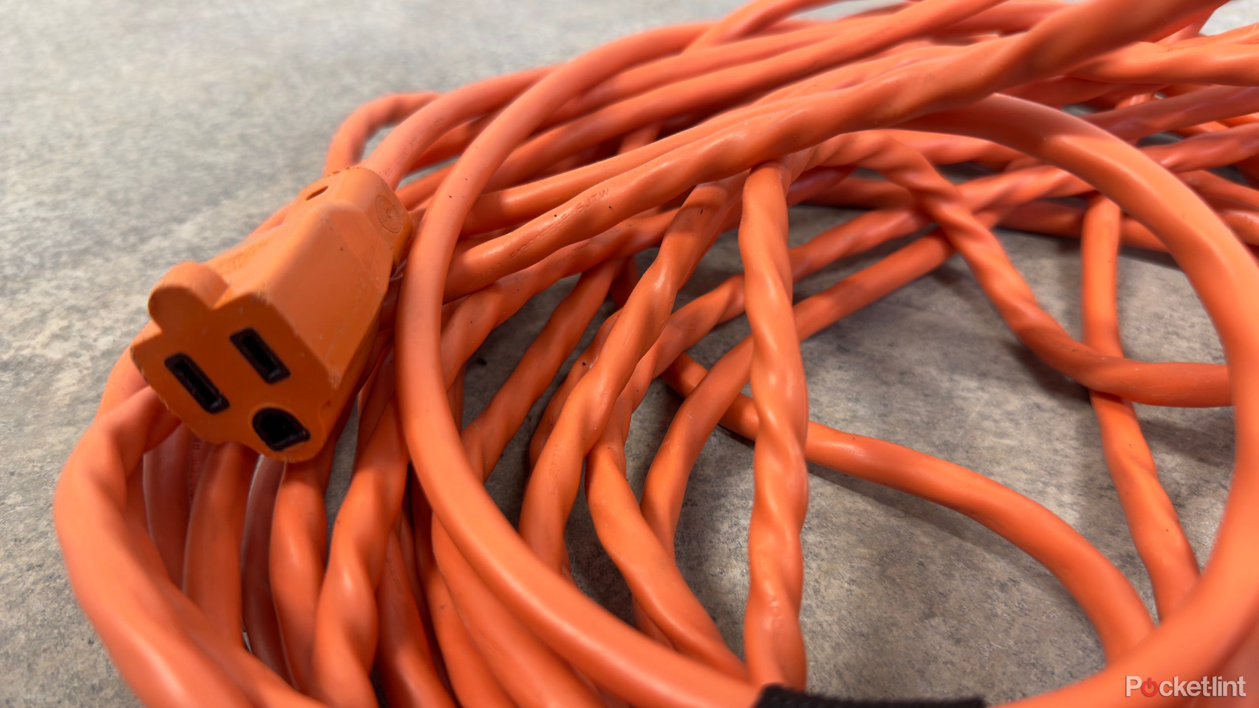 Orange Extension Cord