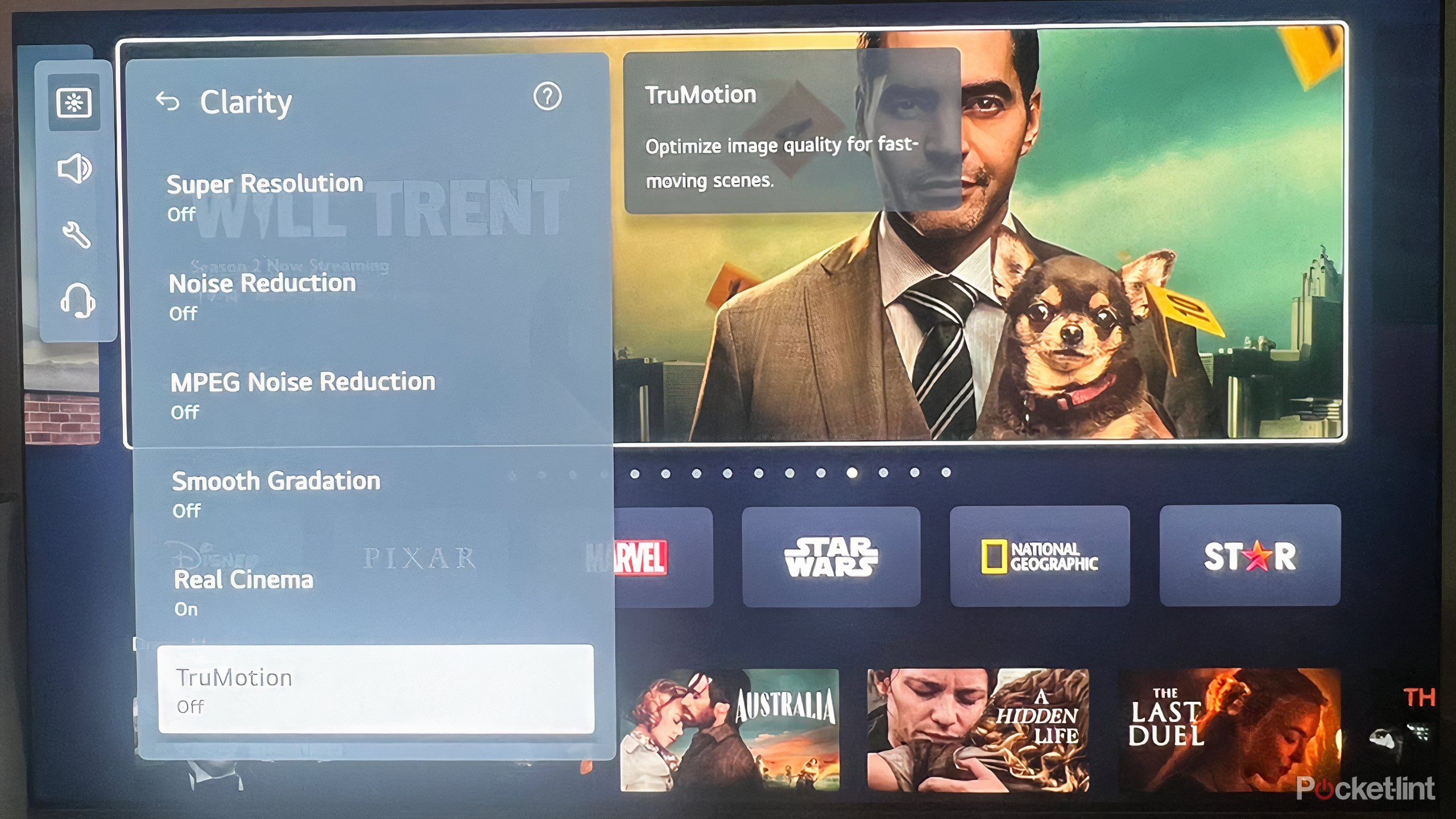 How to turn off motion smoothing on an LG TV