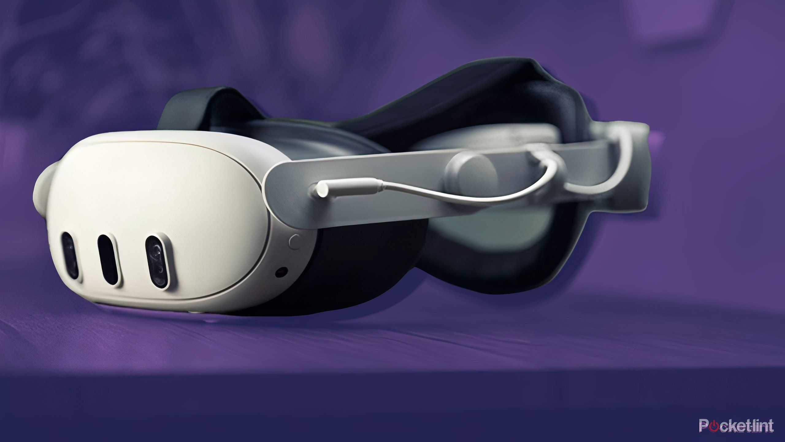 meta quest 3 with strap