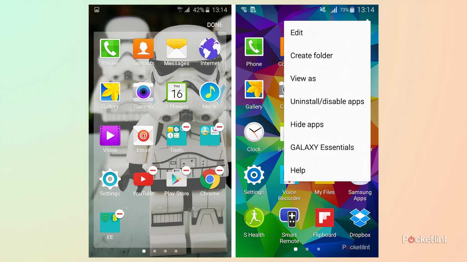 Android Interface For Connection How TouchWiz evolved into One UI: The Story of Samsung's Android Interface