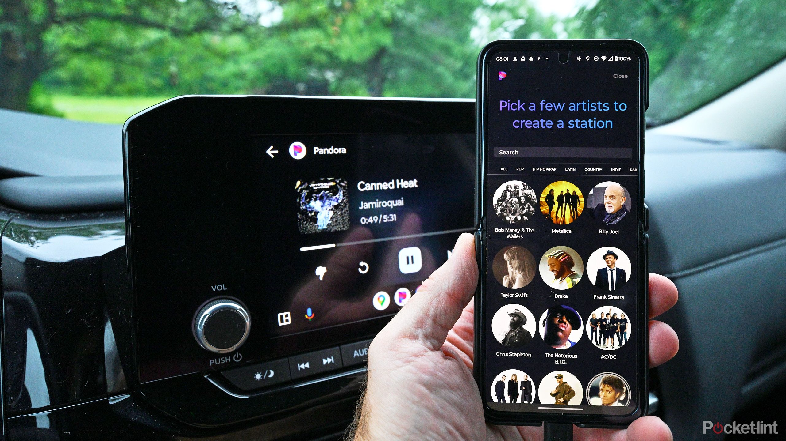 Android Auto Music Apps Pandora