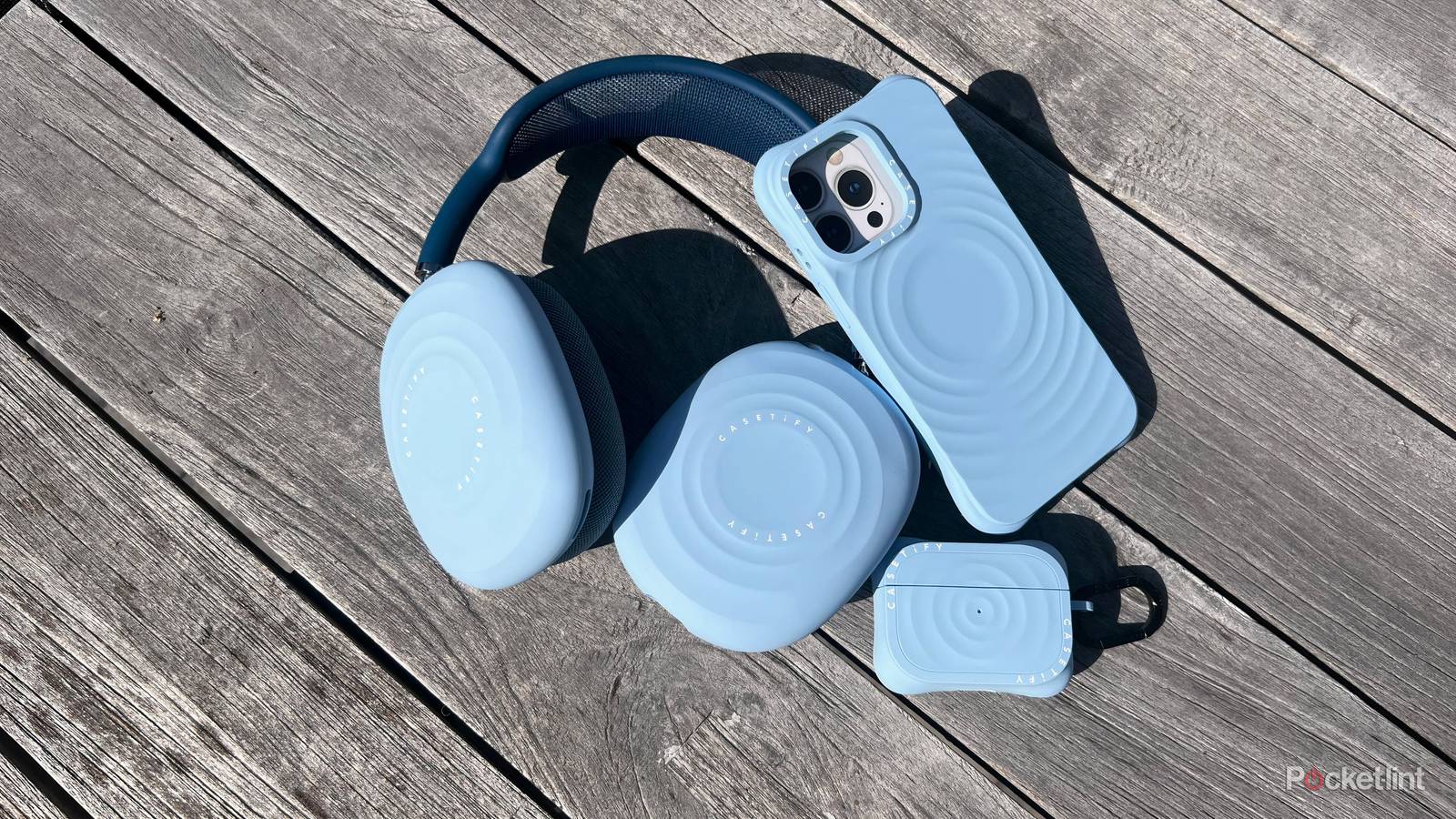 Blue Light Up Airpods Blinking Red And Blue Flashing Lights Blue