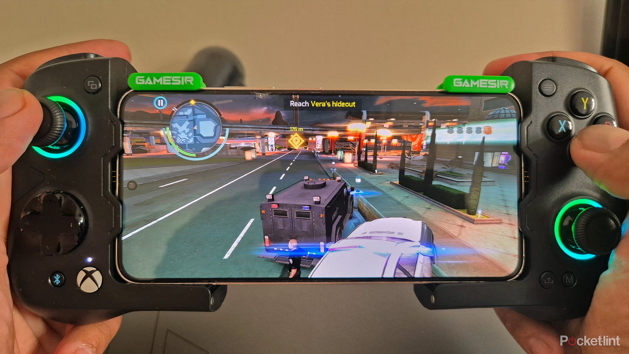 The GameSir X4 Aileron is a pro controller for Android phones
