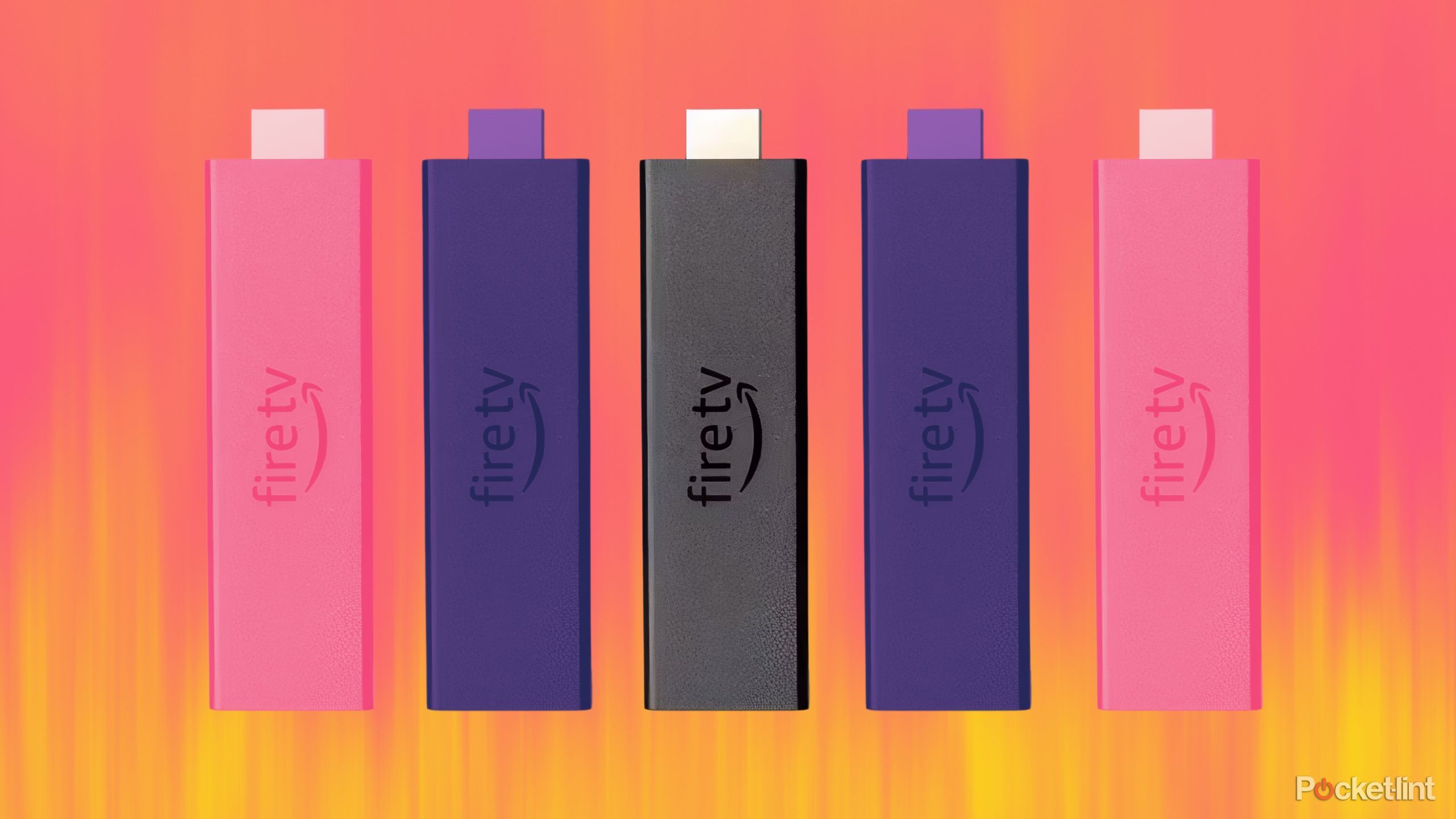 Four Amazon Fire TV Stick 4K Maxs 