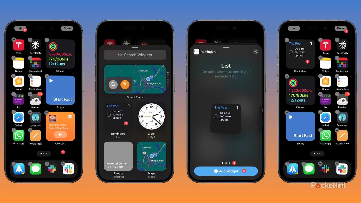 Adding widgets to your iPhone's Home Screen