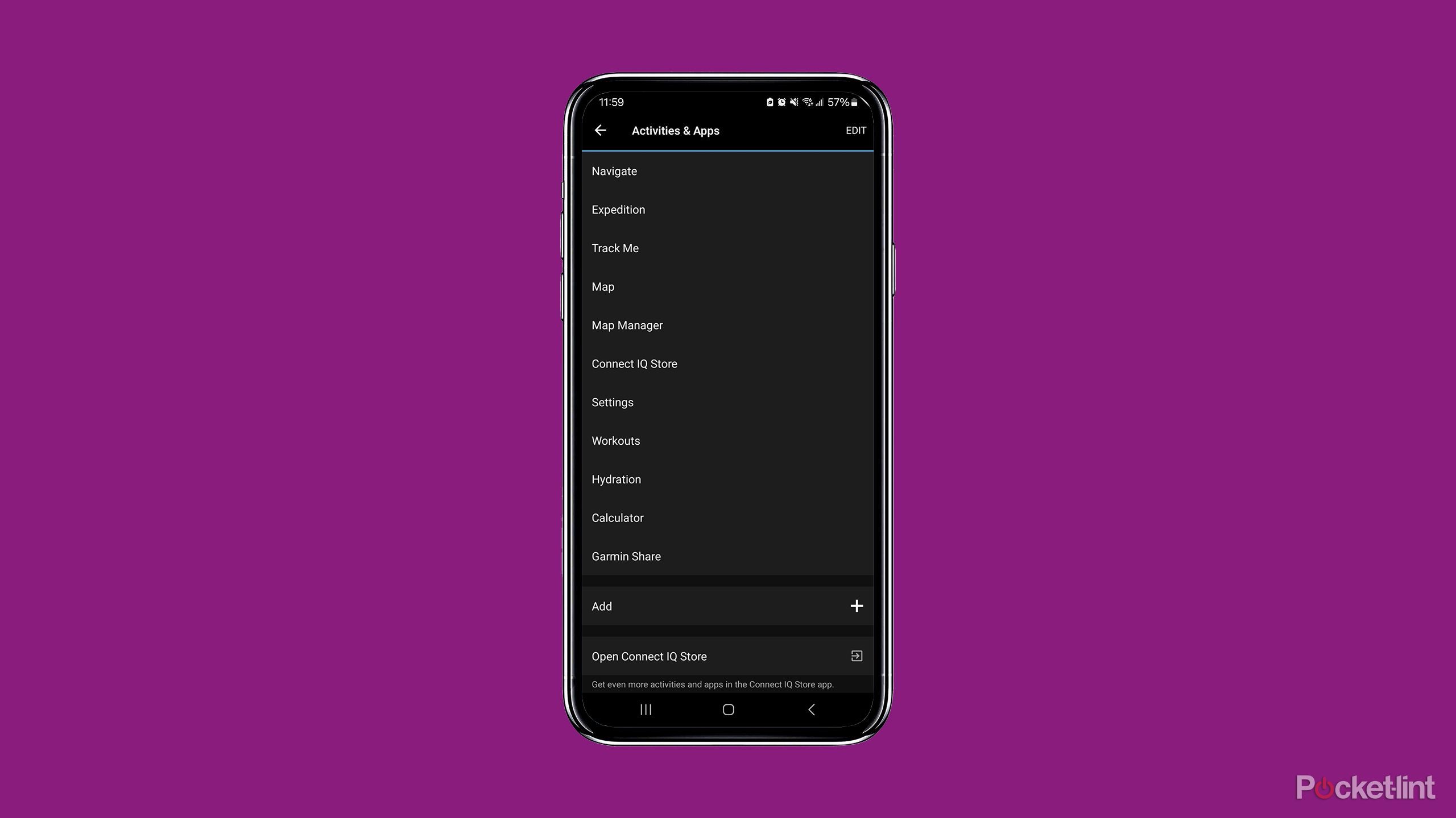 How to add an activity profile to a Garmin watch