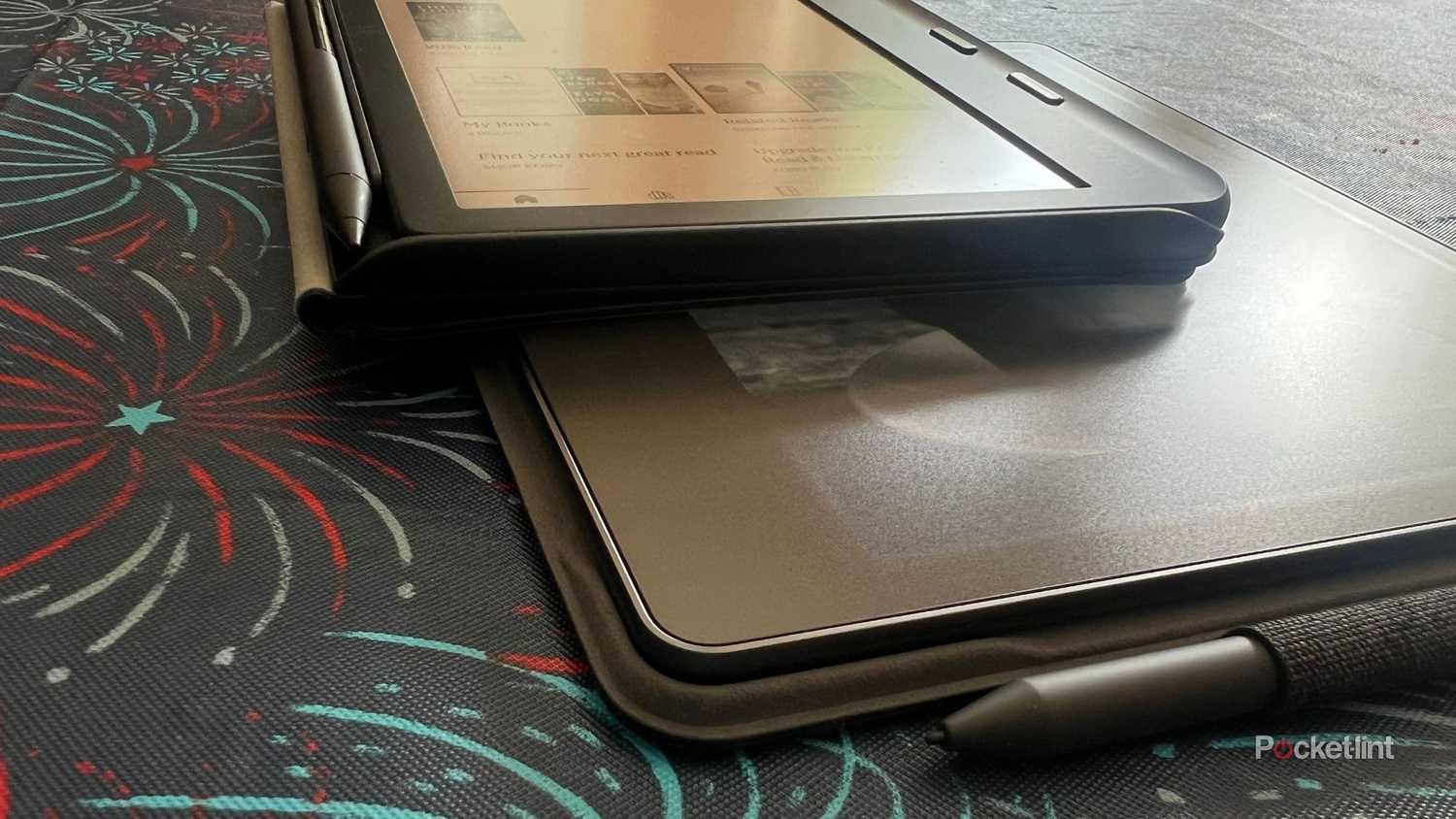 kobo and kindle on top