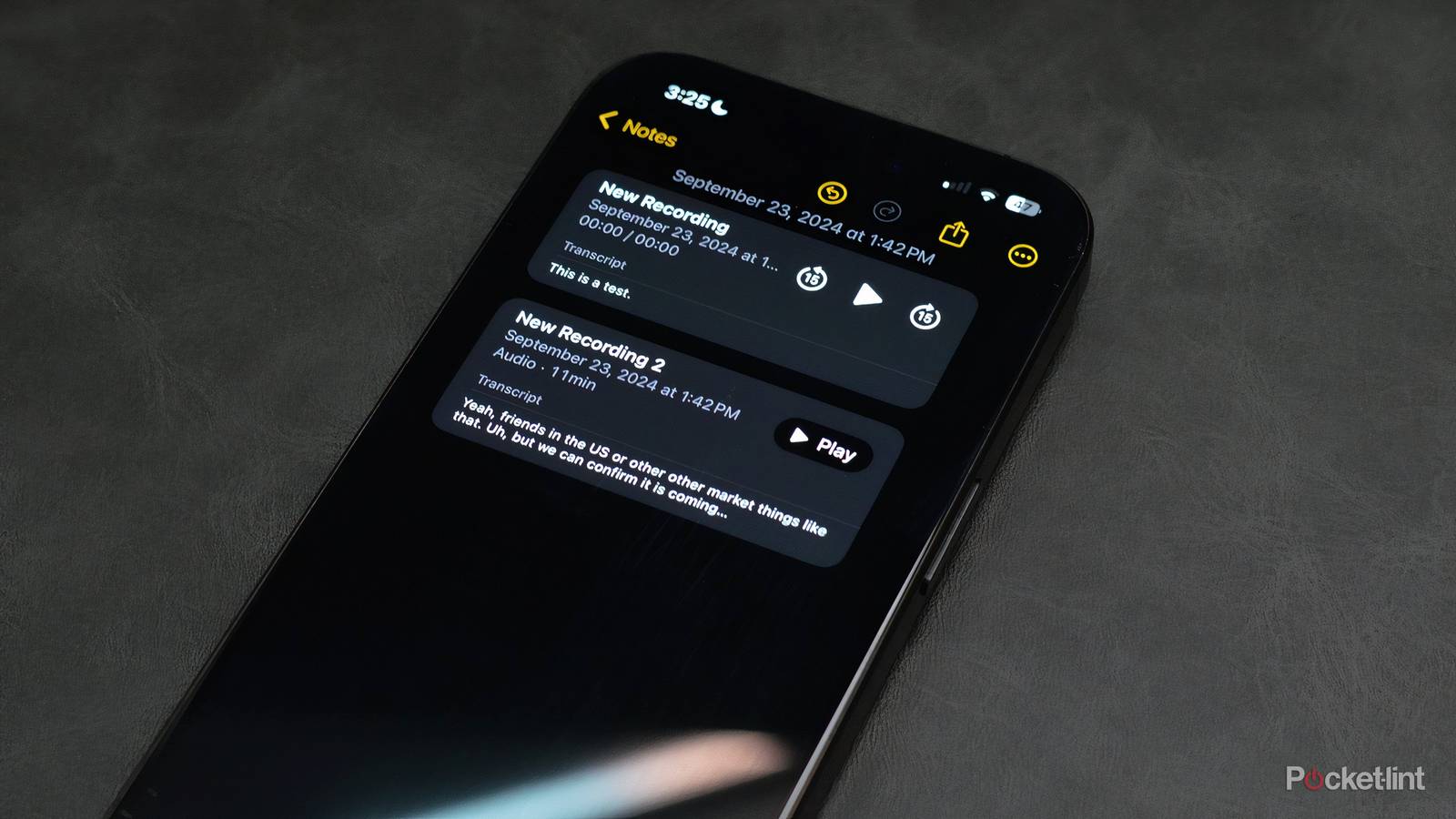 Ios Notes Audio Cover How to record and transcribe audio in Notes using iOS 18