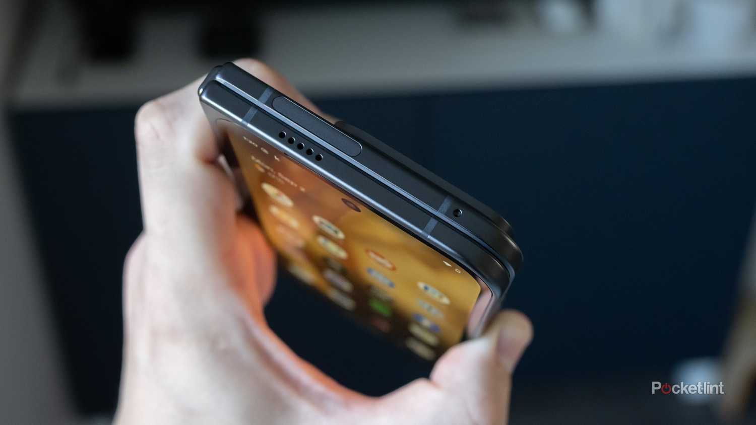 The Pixel 9 Pro Fold folded up 