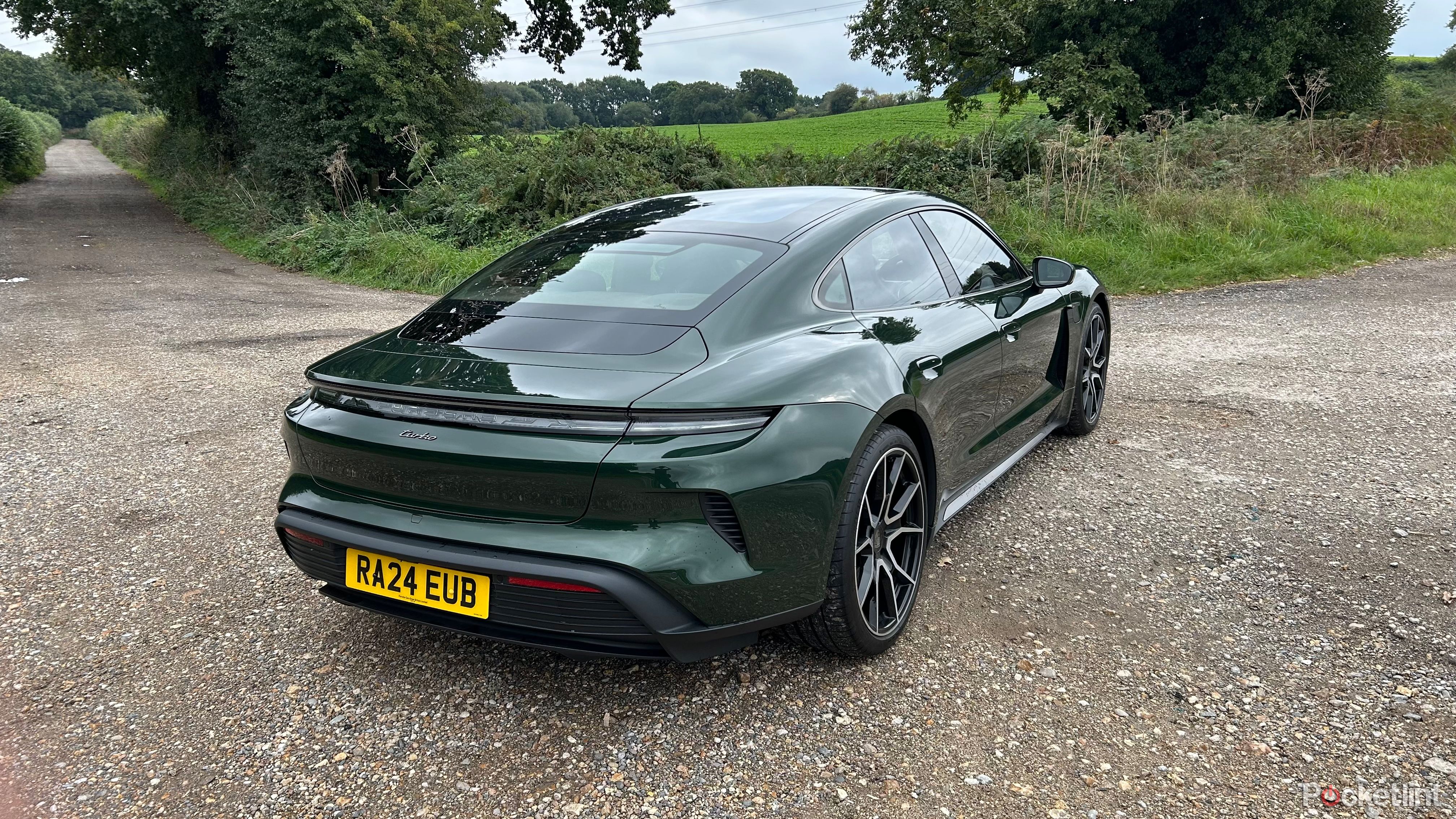 I'm totally sold on the super potent all-electric Porsche Taycan Turbo