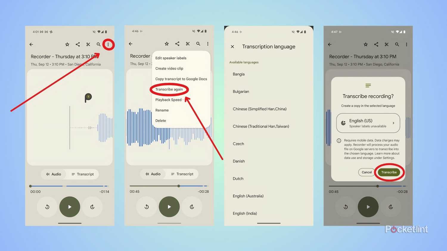 Google Recorder: 5 tips for creating the best audio transcripts