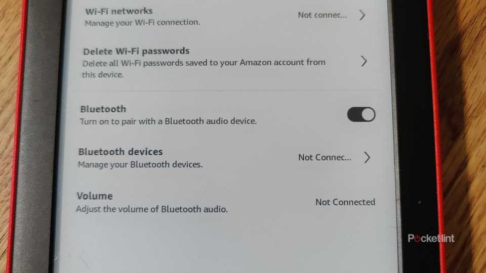 Kindle bluetooth