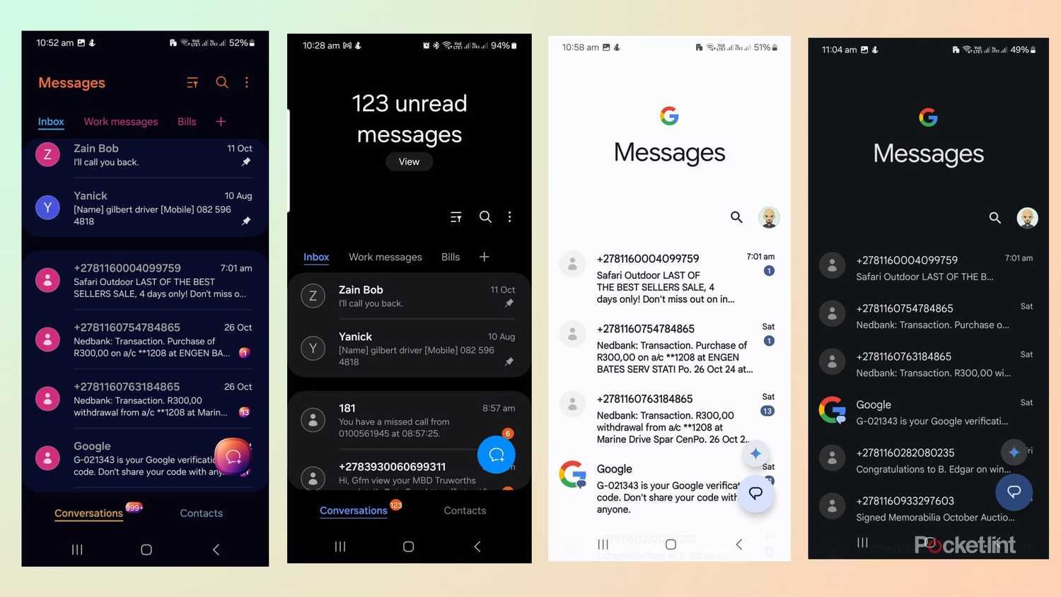 Android Recent Message Ui I miss so much about Samsung Messages, but this Google feature means I ...