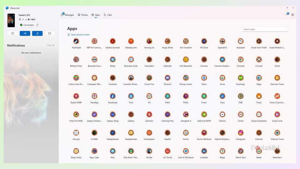 Link to windows all apps