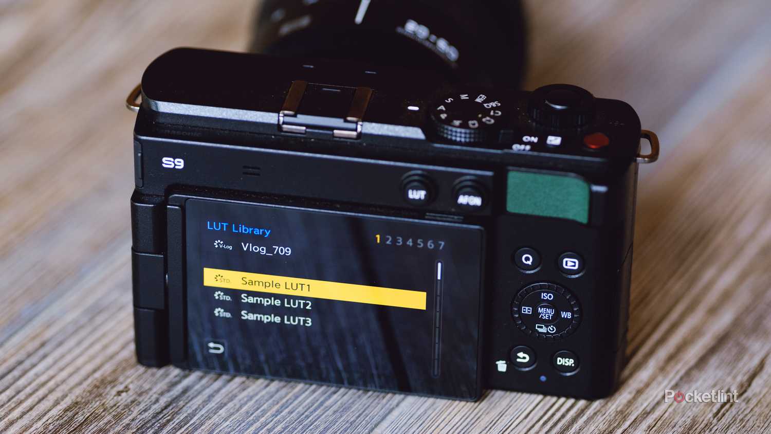 A photo of the Panasonic S9 back