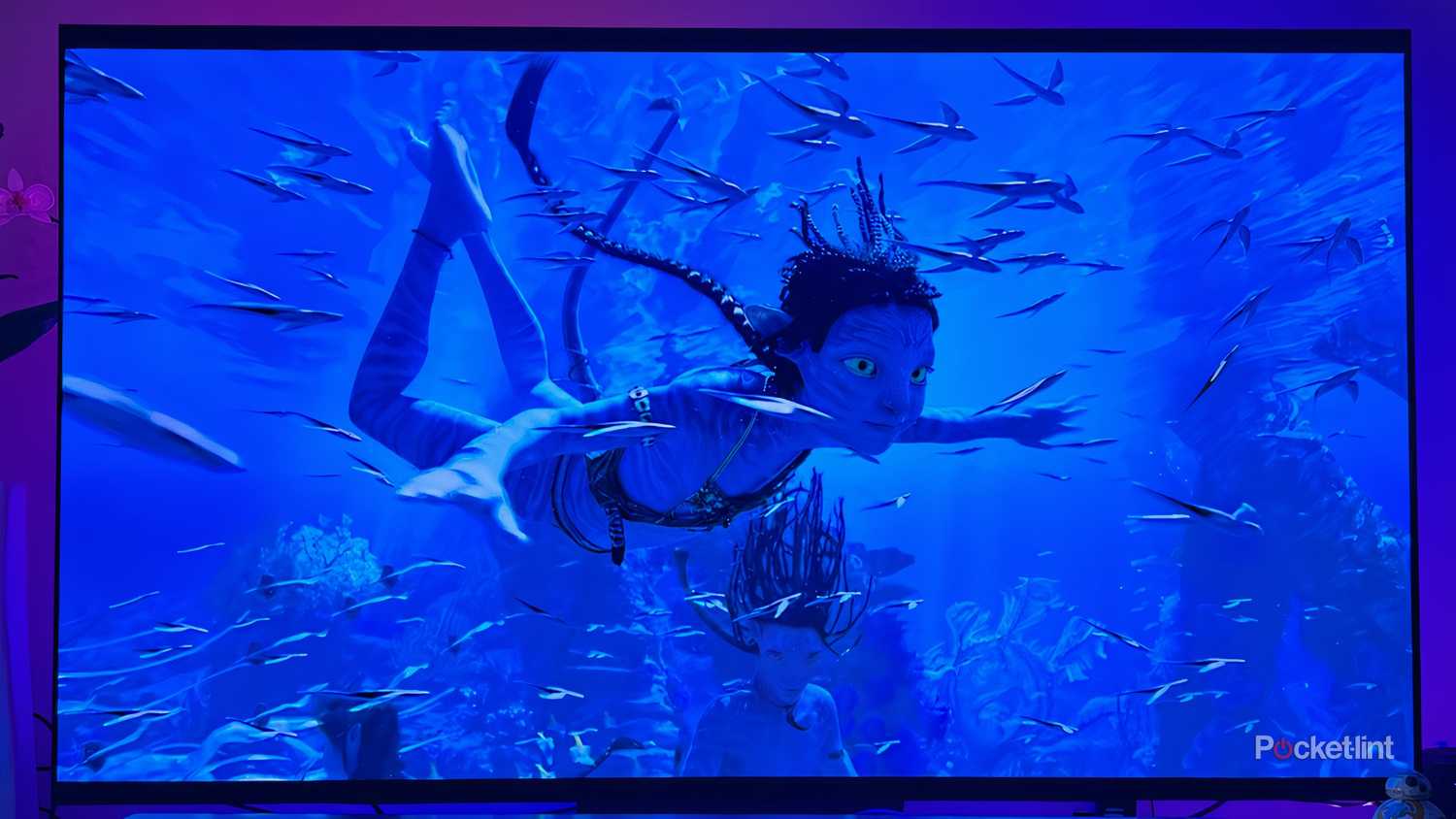 Avatar: The Way of Water on a Samsung OLED TV.