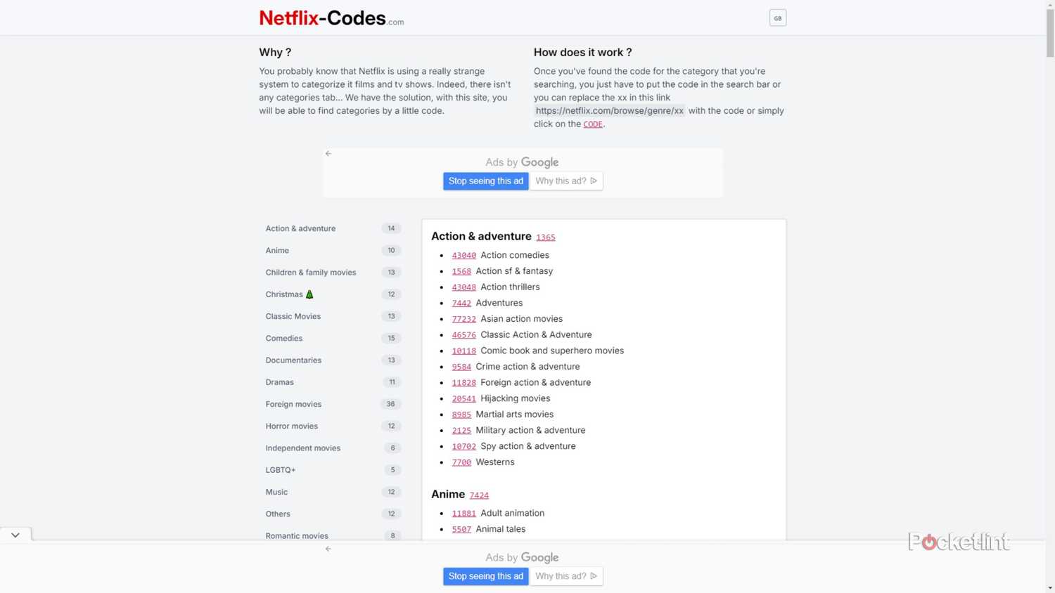 What are Netflix secret codes and how do they work?