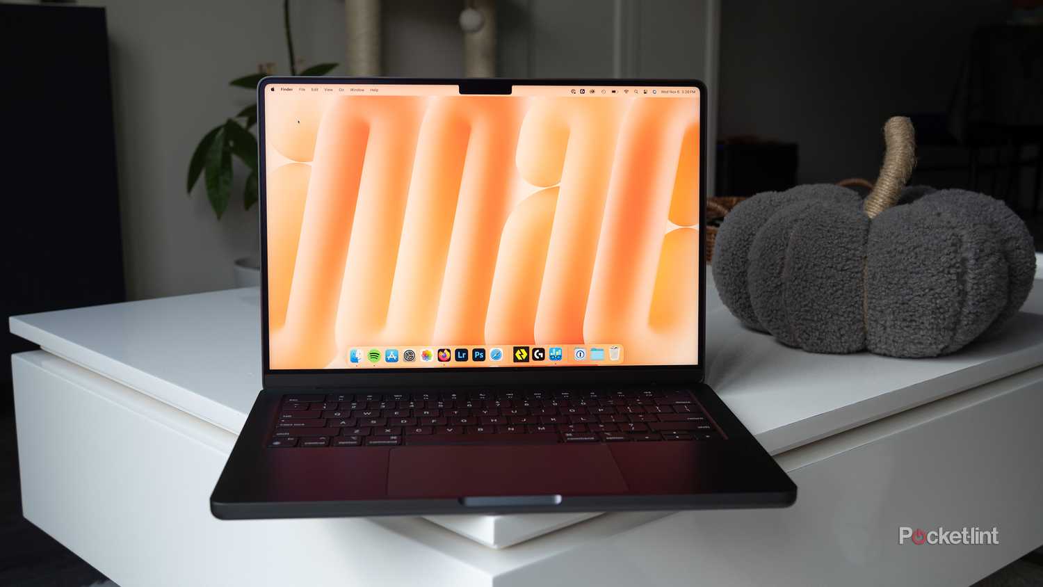 The M4 MacBook Pro's display.